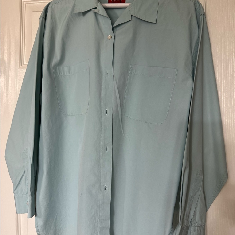 Light Blue Button-Up Shirt